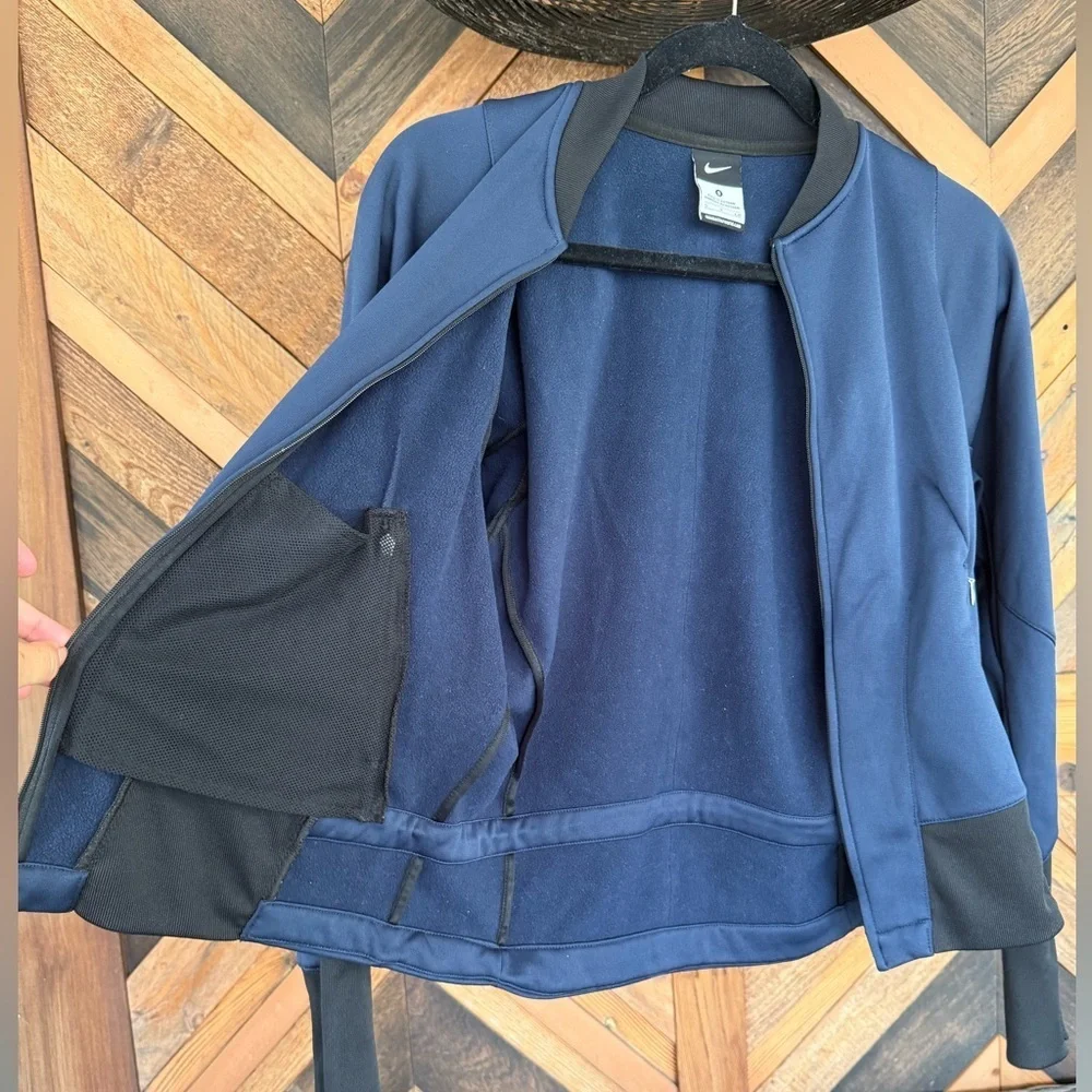 Nike Women's Lab Knit Training NAVY Jacket  SIZE Small
